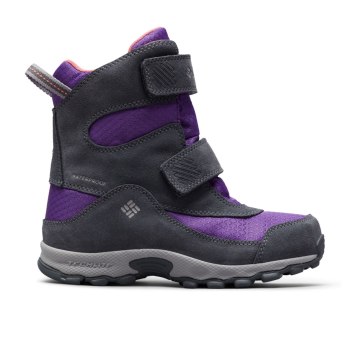 Columbia Parkers Peak Wide, Botas Morados Negros Para Niña | 902734-RHM